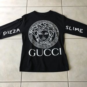 PizzaSlime Rare VersaceGucciLouisVuittonChanel Tee